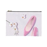 Shoes Cosmetic Bag (Large) Front