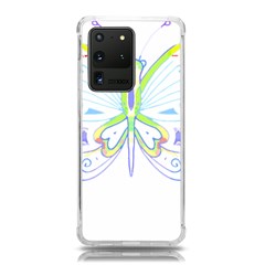 Butterfly Design T- Shirtbutterfly T- Shirt (2) Samsung Galaxy S20 Ultra 6 9 Inch Tpu Uv Case by EnriqueJohnson