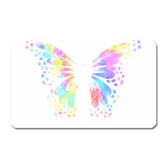 Butterfly Lover T- Shirtbutterfly T- Shirt Magnet (rectangular) by EnriqueJohnson