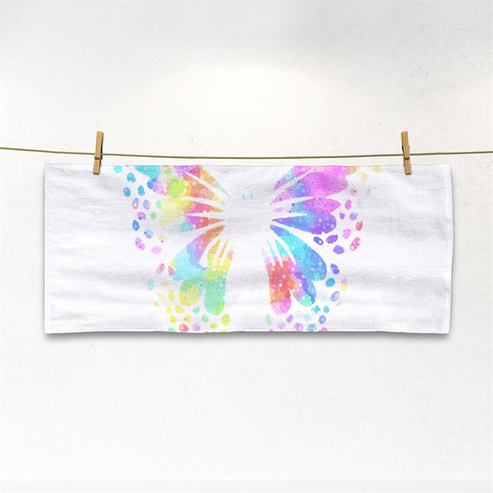 Butterfly Lover T- Shirtbutterfly T- Shirt Hand Towel