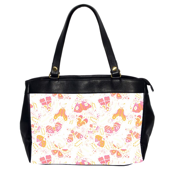 Butterfly T- Shirt Butterflies And Moths Pattern T- Shirt Oversize Office Handbag (2 Sides)