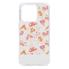 Butterfly T- Shirt Butterflies And Moths Pattern T- Shirt Iphone 14 Pro Tpu Uv Print Case by EnriqueJohnson