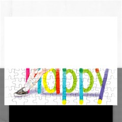 Happy Rectangular Jigsaw Puzzl by SychEva