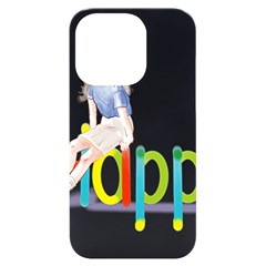 Happy Iphone 14 Pro Black Uv Print Case by SychEva