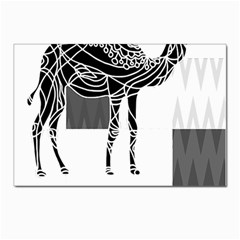 Camel Art T- Shirtcamel T- Shirt (7) Postcard 4 x 6  (pkg Of 10) by EnriqueJohnson