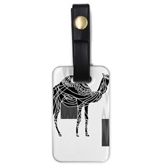 Camel Art T- Shirtcamel T- Shirt (7) Luggage Tag (one Side) by EnriqueJohnson