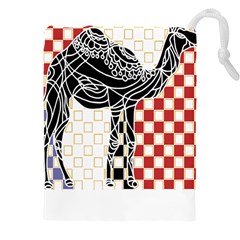 Camel Art T- Shirtcamel T- Shirt (9) Drawstring Pouch (5xl) by EnriqueJohnson