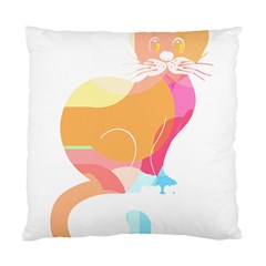 Cat Lover Gifts T- Shirtcat T- Shirt (5) Standard Cushion Case (one Side) by EnriqueJohnson