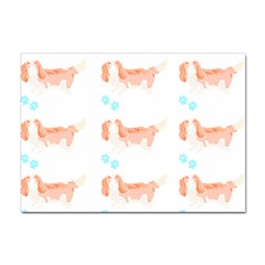 Cavalier King Charles Spaniel Dog T- Shirt Cavalier King Charles Spaniel Dog T- Shirt (1) Sticker A4 (100 pack)