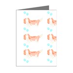 Cavalier King Charles Spaniel Dog T- Shirt Cavalier King Charles Spaniel Dog T- Shirt (1) Mini Greeting Cards (Pkg of 8) Right