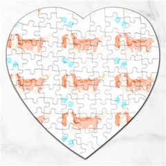 Cavalier King Charles Spaniel Dog T- Shirt Cavalier King Charles Spaniel Dog T- Shirt (1) Jigsaw Puzzle (Heart)