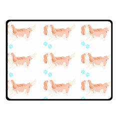 Cavalier King Charles Spaniel Dog T- Shirt Cavalier King Charles Spaniel Dog T- Shirt (1) Two Sides Fleece Blanket (Small)