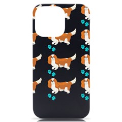 Cavalier King Charles Spaniel Dog T- Shirt Cavalier King Charles Spaniel Dog T- Shirt (1) iPhone 14 Pro Max Black UV Print Case