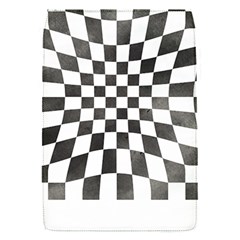 Checkerboard T- Shirt Watercolor Psychedelic Checkerboard T- Shirt Removable Flap Cover (s) by EnriqueJohnson