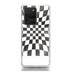 Checkerboard T- Shirt Watercolor Psychedelic Checkerboard T- Shirt Samsung Galaxy S20 Ultra 6 9 Inch Tpu Uv Case by EnriqueJohnson