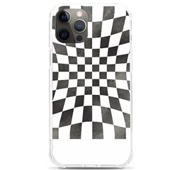 Checkerboard T- Shirt Watercolor Psychedelic Checkerboard T- Shirt Iphone 12 Pro Max Tpu Uv Print Case by EnriqueJohnson