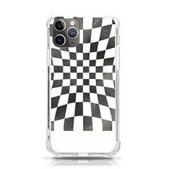 Checkerboard T- Shirt Watercolor Psychedelic Checkerboard T- Shirt Iphone 11 Pro 5 8 Inch Tpu Uv Print Case by EnriqueJohnson