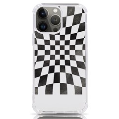 Checkerboard T- Shirt Watercolor Psychedelic Checkerboard T- Shirt Iphone 13 Pro Max Tpu Uv Print Case by EnriqueJohnson