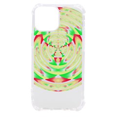 Circle Design T- Shirt Abstract Red Green Yellow Ornamental Circle Design T- Shirt Iphone 13 Mini Tpu Uv Print Case by EnriqueJohnson