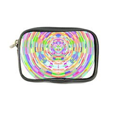 Circle T- Shirt Colourful Abstract Circle Design T- Shirt Coin Purse by EnriqueJohnson