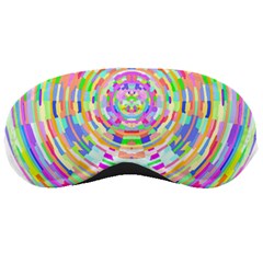 Circle T- Shirt Colourful Abstract Circle Design T- Shirt Sleep Mask by EnriqueJohnson