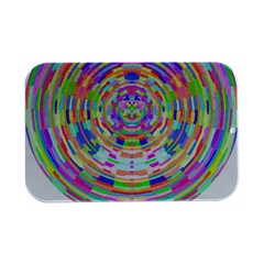 Circle T- Shirt Colourful Abstract Circle Design T- Shirt Open Lid Metal Box (silver)  