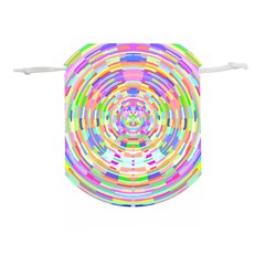 Circle T- Shirt Colourful Abstract Circle Design T- Shirt Lightweight Drawstring Pouch (s) by EnriqueJohnson