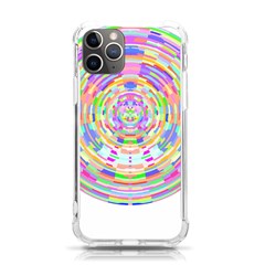 Circle T- Shirt Colourful Abstract Circle Design T- Shirt Iphone 11 Pro 5 8 Inch Tpu Uv Print Case by EnriqueJohnson