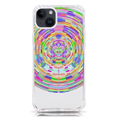 Circle T- Shirt Colourful Abstract Circle Design T- Shirt Iphone 14 Plus Tpu Uv Print Case by EnriqueJohnson