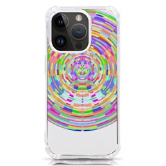 Circle T- Shirt Colourful Abstract Circle Design T- Shirt Iphone 14 Pro Tpu Uv Print Case by EnriqueJohnson