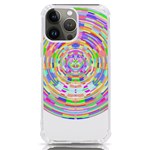 Circle T- Shirt Colourful Abstract Circle Design T- Shirt iPhone 13 Pro Max TPU UV Print Case Front