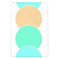 Circle T- Shirt Geo Metric Hues T- Shirt Removable Flap Cover (S)