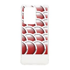 Circles Pattern T- Shirt Red Circles Pattern T- Shirt Samsung Galaxy S20 Ultra 6 9 Inch Tpu Uv Case by EnriqueJohnson