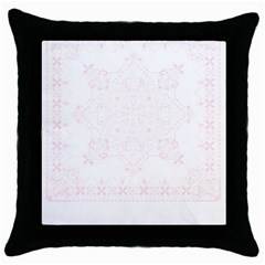 Classic Red Bandana T- Shirt Classic Red Bandana T- Shirt Throw Pillow Case (Black)