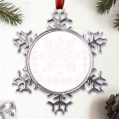 Classic Red Bandana T- Shirt Classic Red Bandana T- Shirt Metal Large Snowflake Ornament