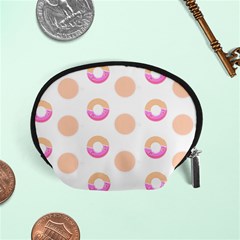 Coffee Donut Patterns T- Shirt Coffee & Donut Patterns T- Shirt Accessory Pouch (small) by EnriqueJohnson