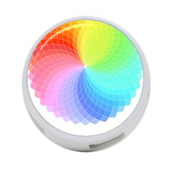 Color Wheel T- Shirt Color Wheel T- Shirt 4-port Usb Hub (two Sides) by EnriqueJohnson