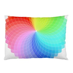 Color Wheel T- Shirt Color Wheel T- Shirt Pillow Case (two Sides) by EnriqueJohnson