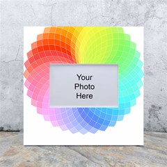 Color Wheel T- Shirt Color Wheel T- Shirt White Box Photo Frame 4  X 6  by EnriqueJohnson