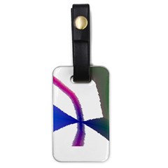 Colorful Abstract Texture Art Design T- Shirt Colorful Abstract Texture Art Design T- Shirt Luggage Tag (one Side) by EnriqueJohnson