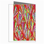 Colorful Design T- Shirt Bright Shells  T- Shirt Greeting Card Right