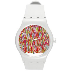 Colorful Design T- Shirt Bright Shells  T- Shirt Round Plastic Sport Watch (m) by EnriqueJohnson