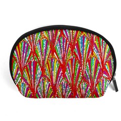 Colorful Design T- Shirt Bright Shells  T- Shirt Accessory Pouch (large) by EnriqueJohnson