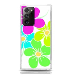 Colorful Flower T- Shirtcolorful Blooming Flower, Flowery, Floral Pattern T- Shirt Samsung Galaxy Note 20 Ultra Tpu Uv Case by EnriqueJohnson