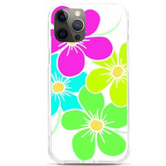 Colorful Flower T- Shirtcolorful Blooming Flower, Flowery, Floral Pattern T- Shirt Iphone 12 Pro Max Tpu Uv Print Case by EnriqueJohnson