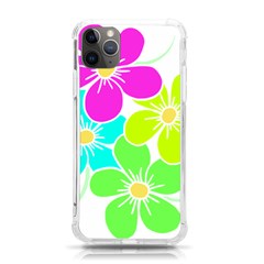 Colorful Flower T- Shirtcolorful Blooming Flower, Flowery, Floral Pattern T- Shirt Iphone 11 Pro Max 6 5 Inch Tpu Uv Print Case by EnriqueJohnson