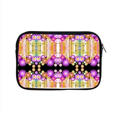 Colorful Flowers Pattern T- Shirt Colorful Wild Flowers T- Shirt Apple Macbook Pro 15  Zipper Case