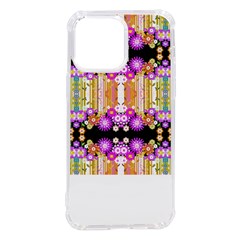 Colorful Flowers Pattern T- Shirt Colorful Wild Flowers T- Shirt Iphone 14 Pro Max Tpu Uv Print Case by EnriqueJohnson