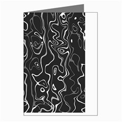 Cool Design Art T- Shirt Black And White Damascus Abstract Pattern T- Shirt Greeting Cards (pkg Of 8) by EnriqueJohnson