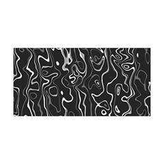 Cool Design Art T- Shirt Black And White Damascus Abstract Pattern T- Shirt Yoga Headband by EnriqueJohnson